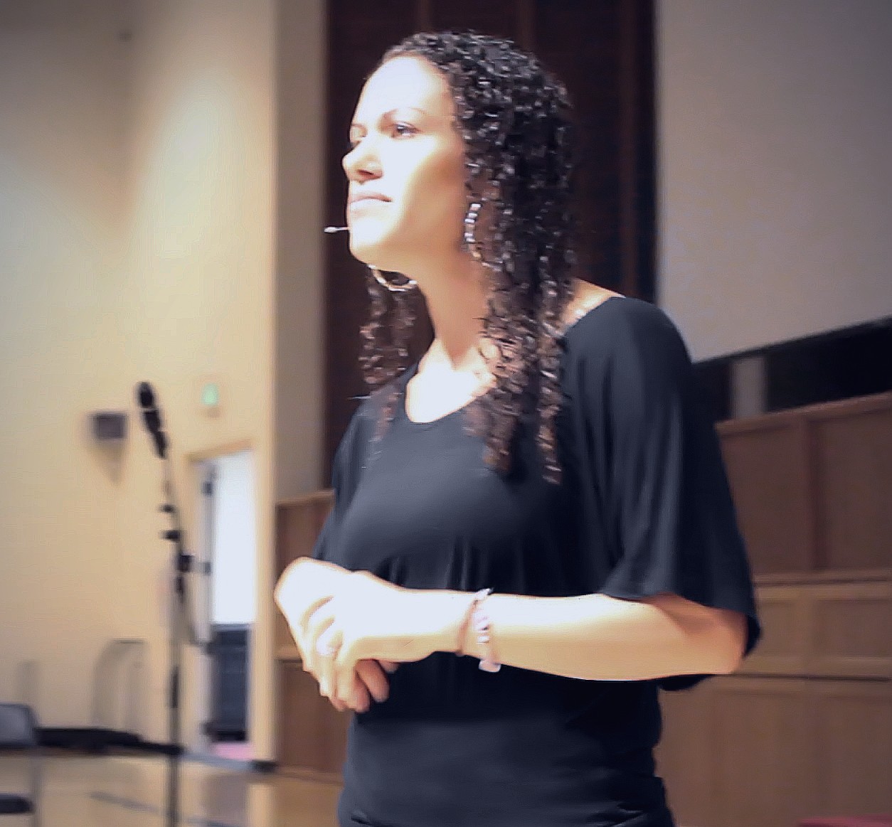 Lora Ziebro speaking